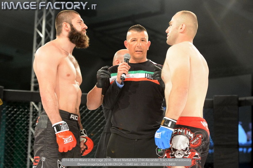 2014-05-03 Milano in the cage 2014 - Mixed Martial Arts 0744 Alexander Tcaci-Alen Amedowsky